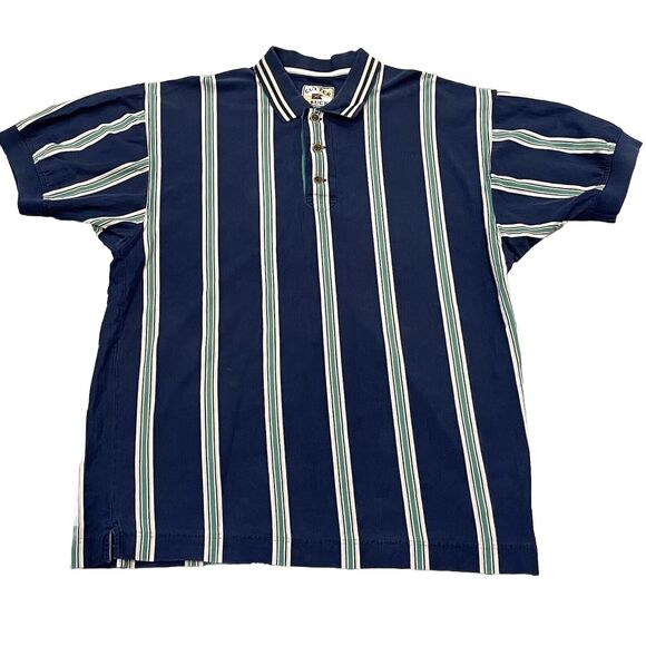 Mens Polo Shirt 1X Big and Tall Golf Cotton Casual Performance Fit Comfort - Picture 1 of 10